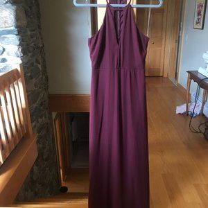 Burgundy Maxi Dress